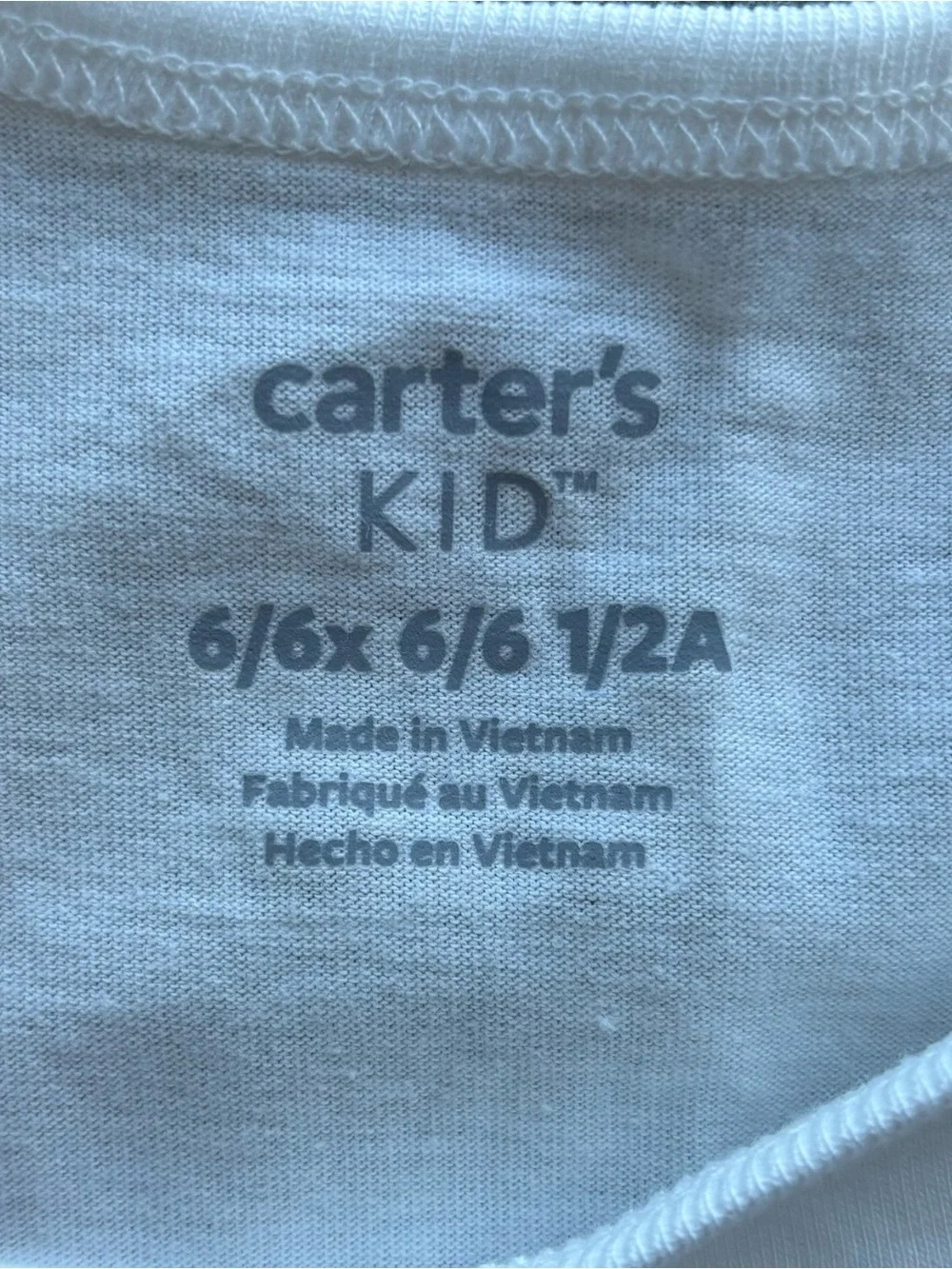New Carter’s Girls 6 Graphic Top T-shirt Tee Set White Peacock Hot Air Balloon